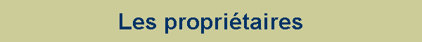 Les propri�taires